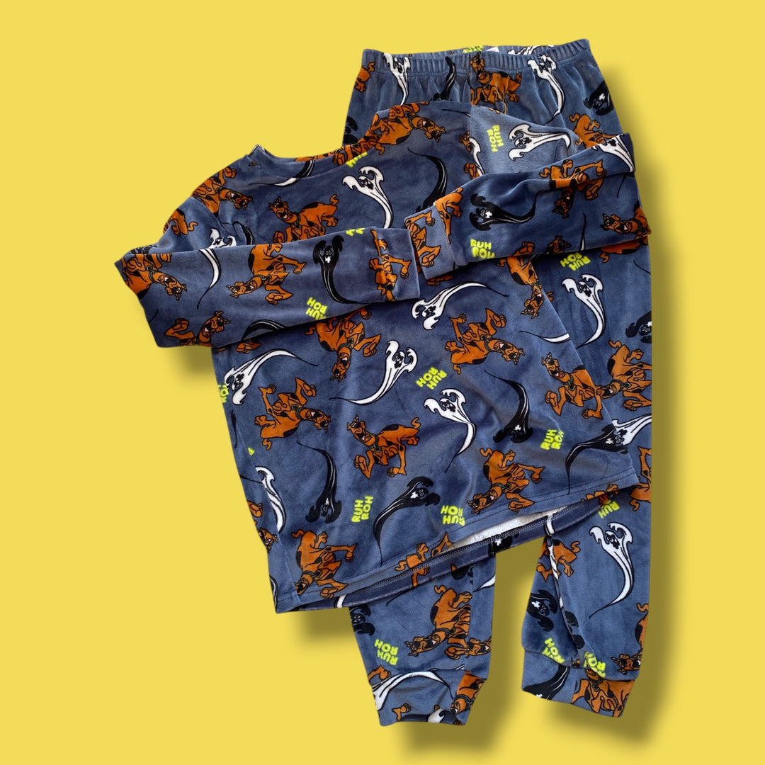 Grey scooby-doo fleece pjs, 14Y