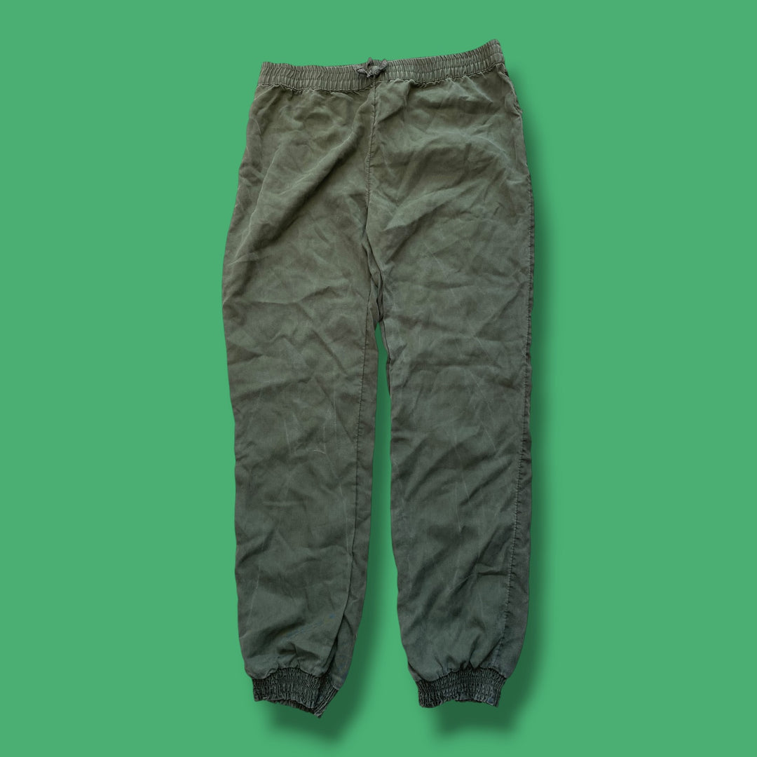 green Joe Fresh joggers, 10-12Y
