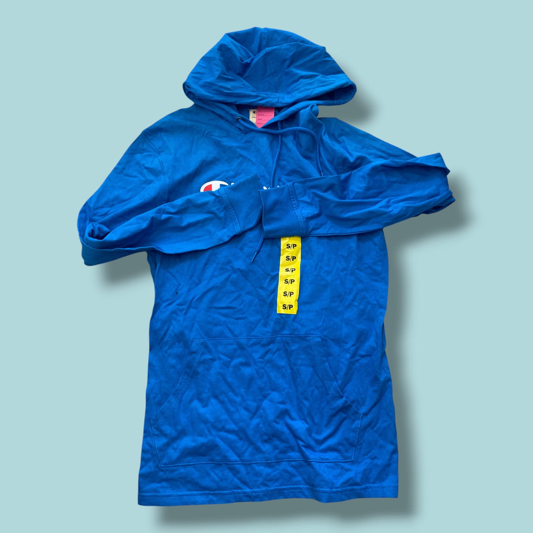 Blue Champion hoodie, 14-16Y