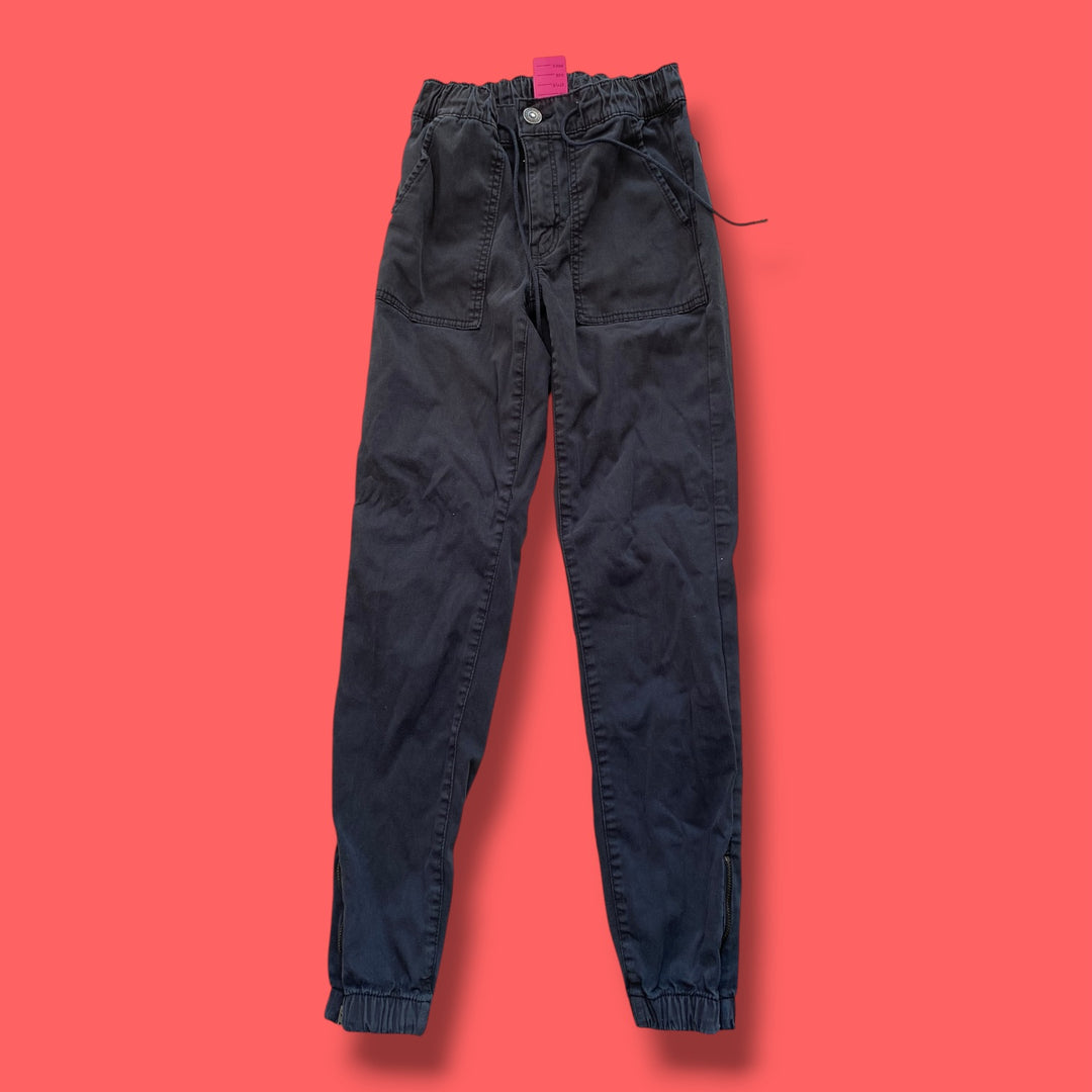 black American eagle denim tie pants womens size 2, 14-16Y