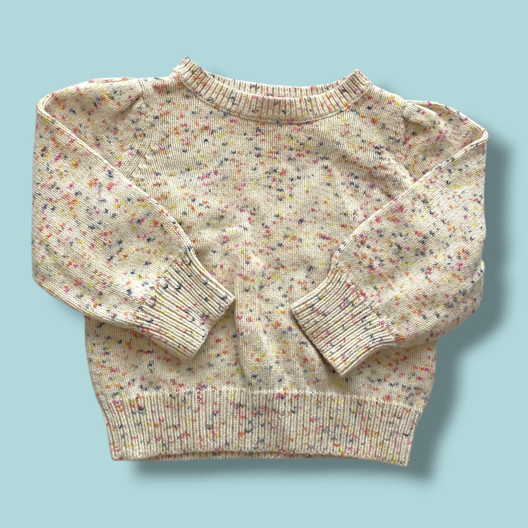 cream gap sweater, 2T