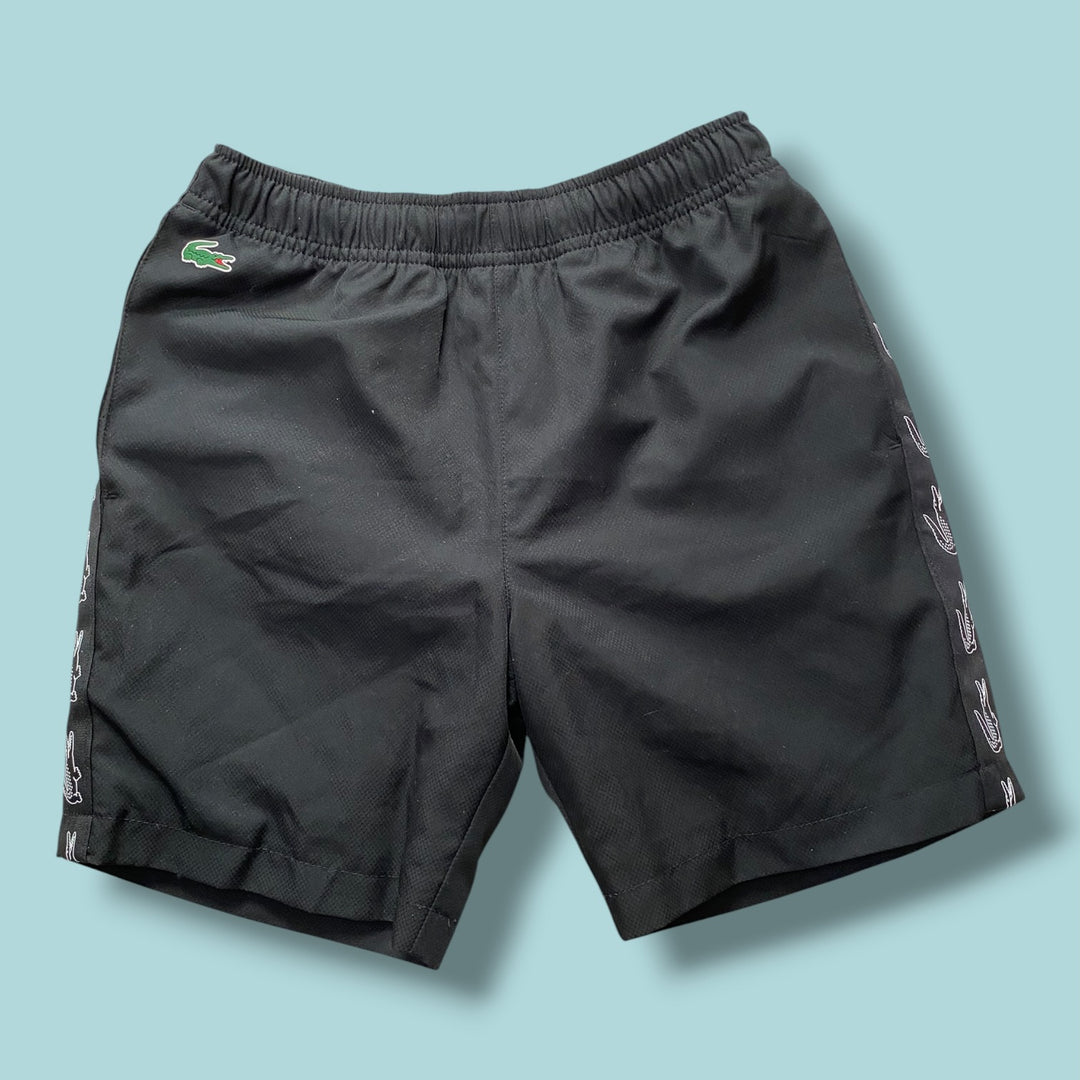 Black Lacoste Swim Shorts,  8Y