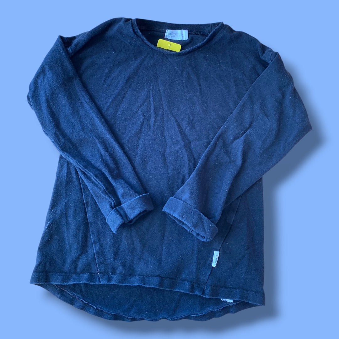 Black Miles the Label Long Sleeve, 3Y
