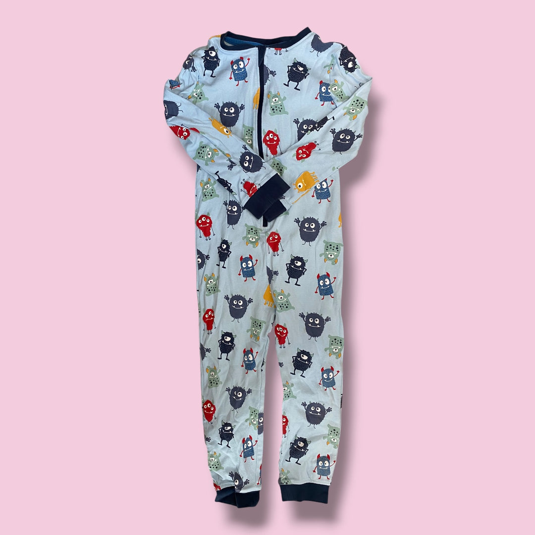 Blue Anko One  piece Sleeper, 6Y