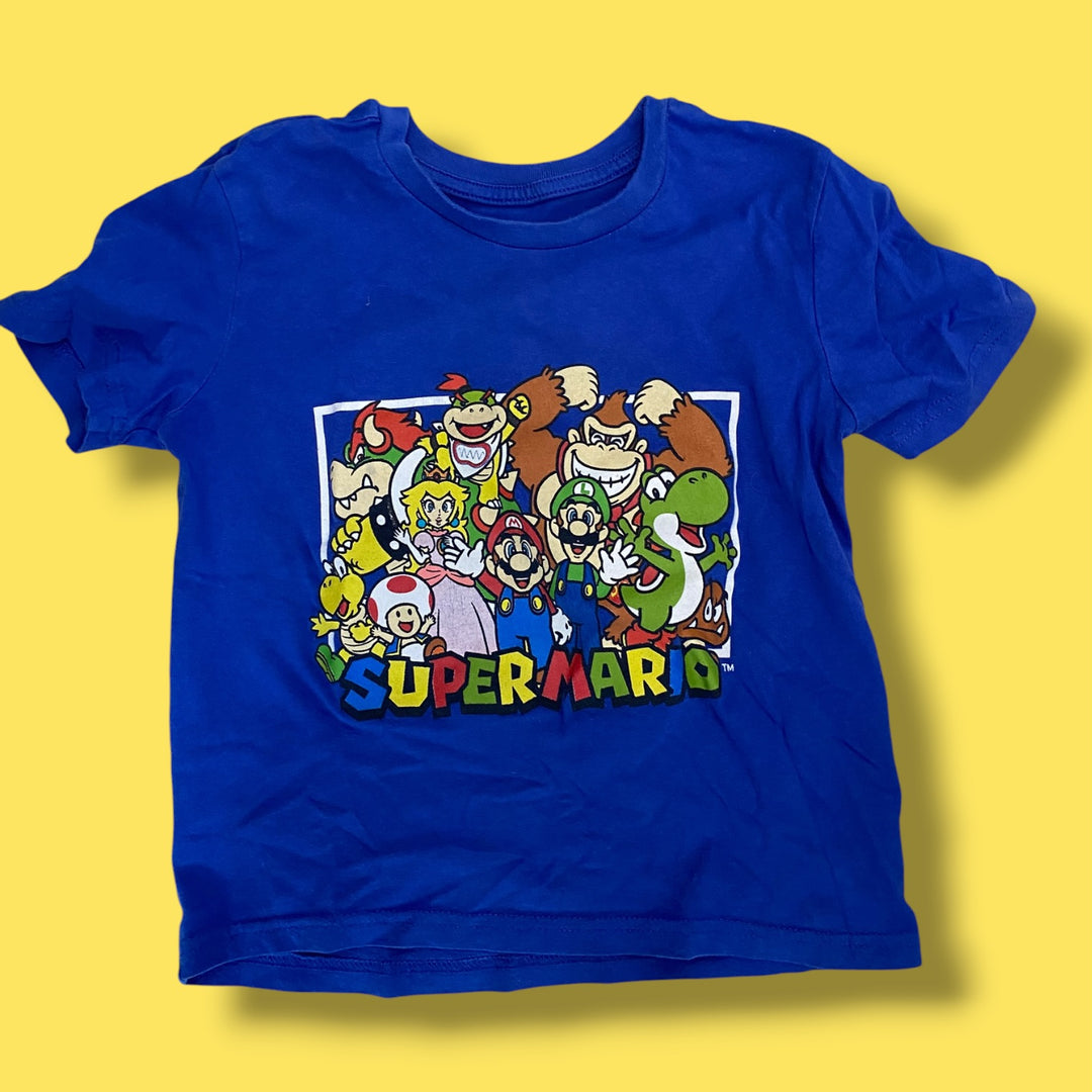 Blue Super Mario Super Mario Tee, 5Y