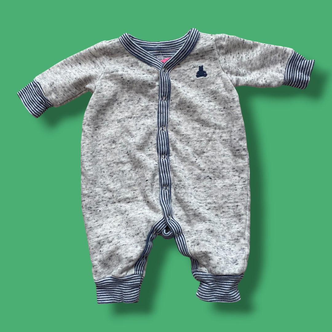 blue gap romper, nb
