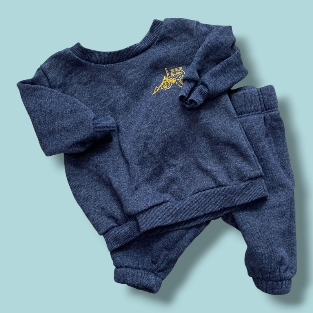 blue george set, 0-3m