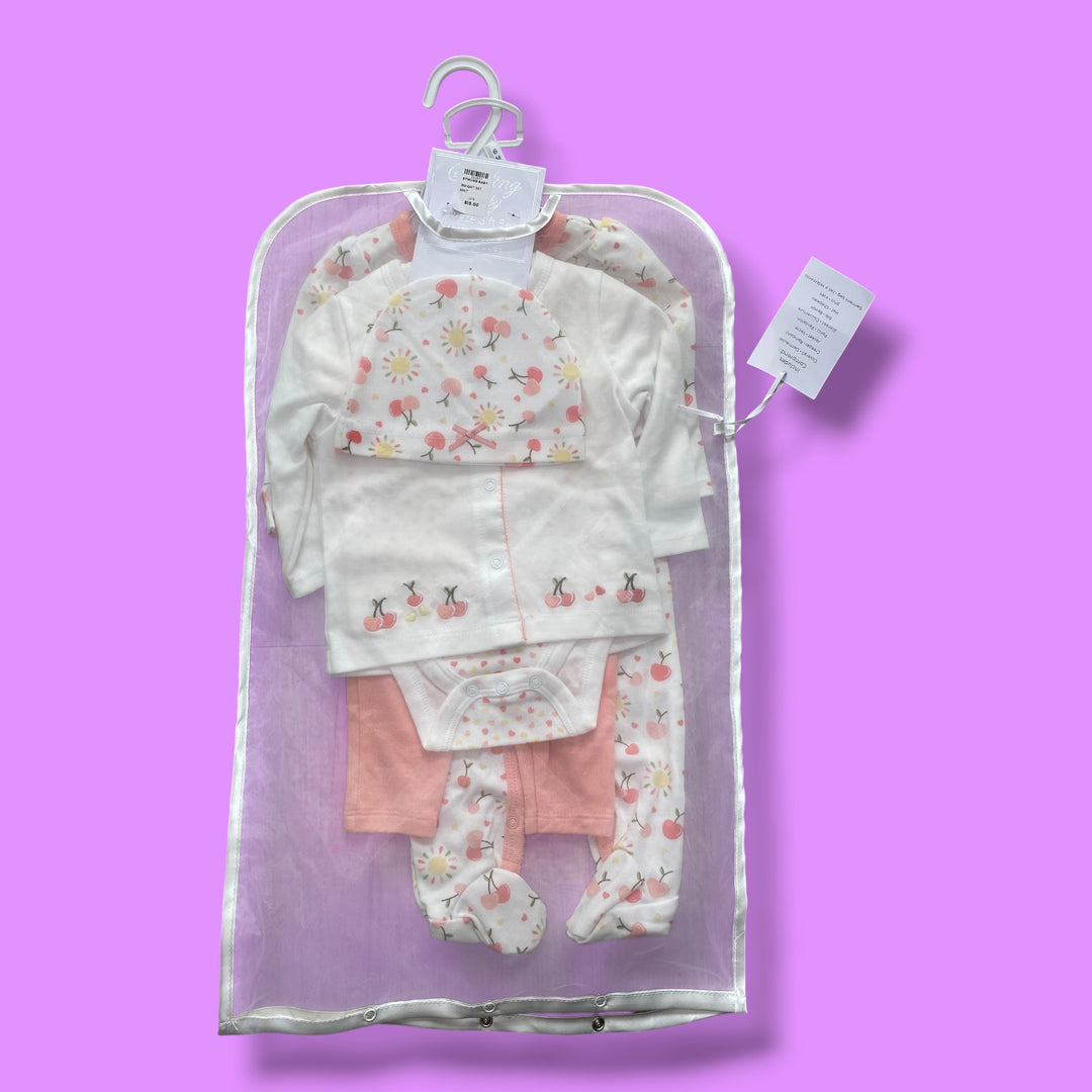 6m stirling baby gift set nwt, pink