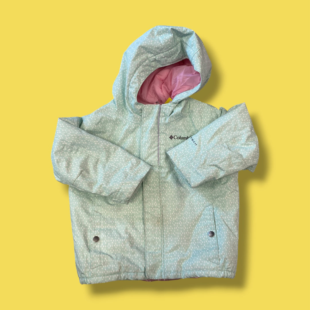 mint columbia jacket, 18-24m