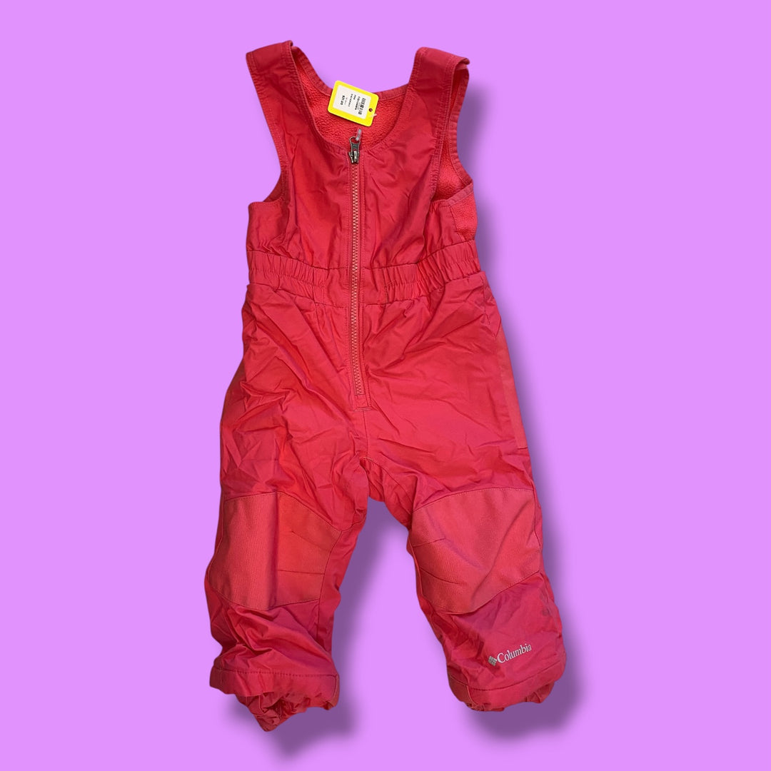 pink columbia snowpant, 18-24m