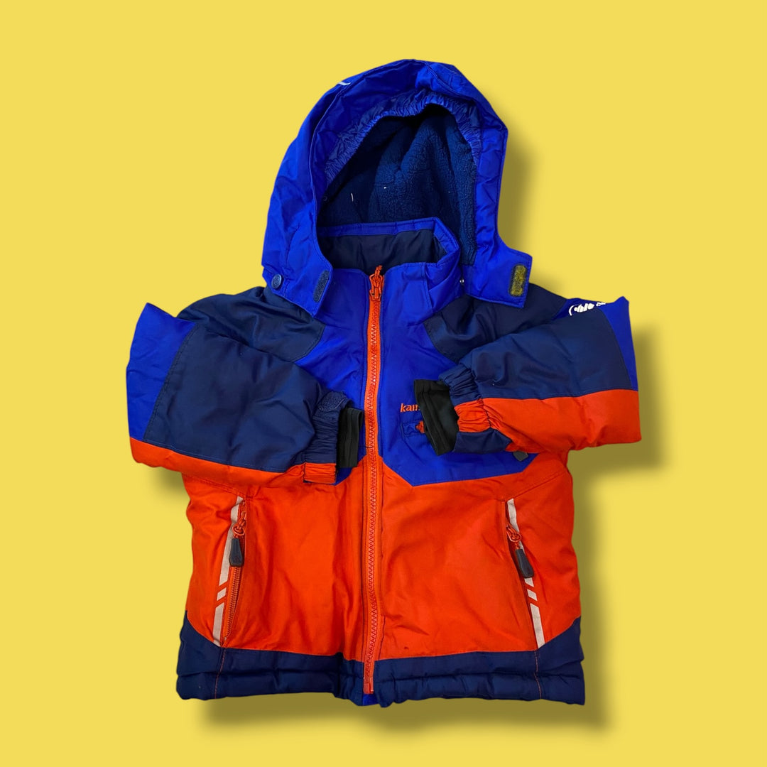 blue kamik winter jacket, 2y
