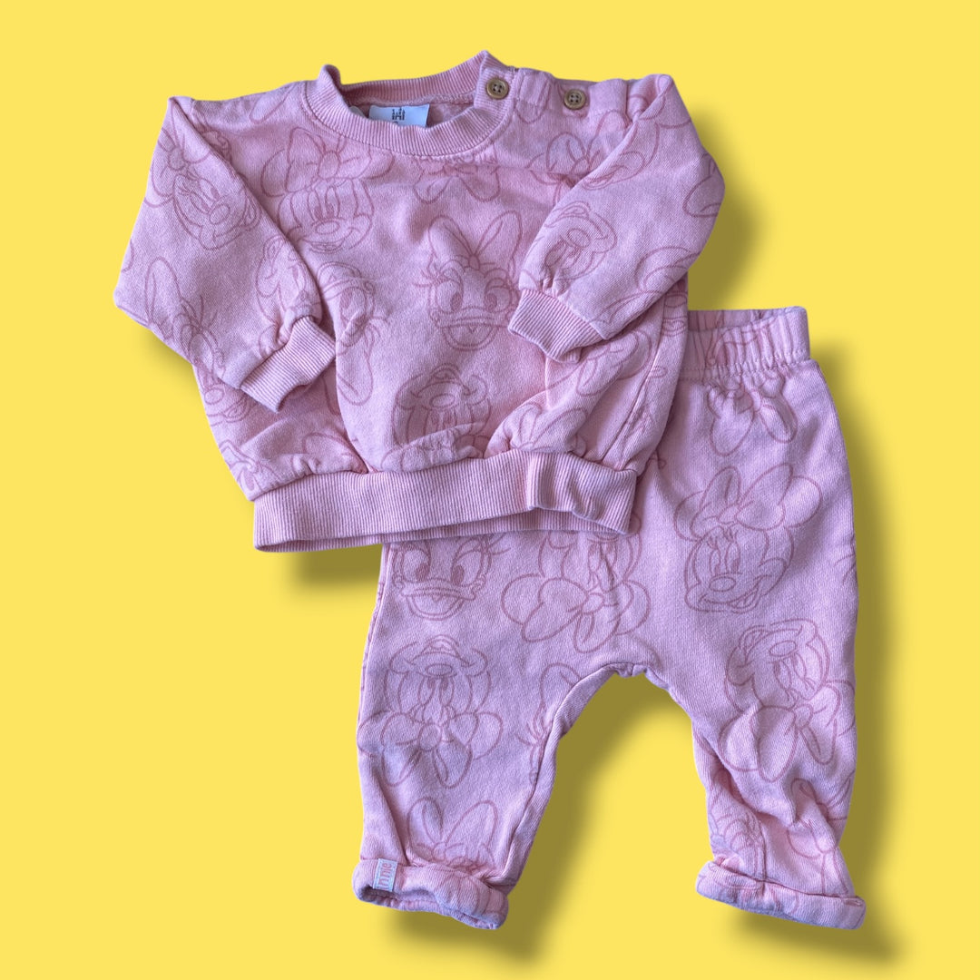 Pink Disney Baby 2 piece set, 9m