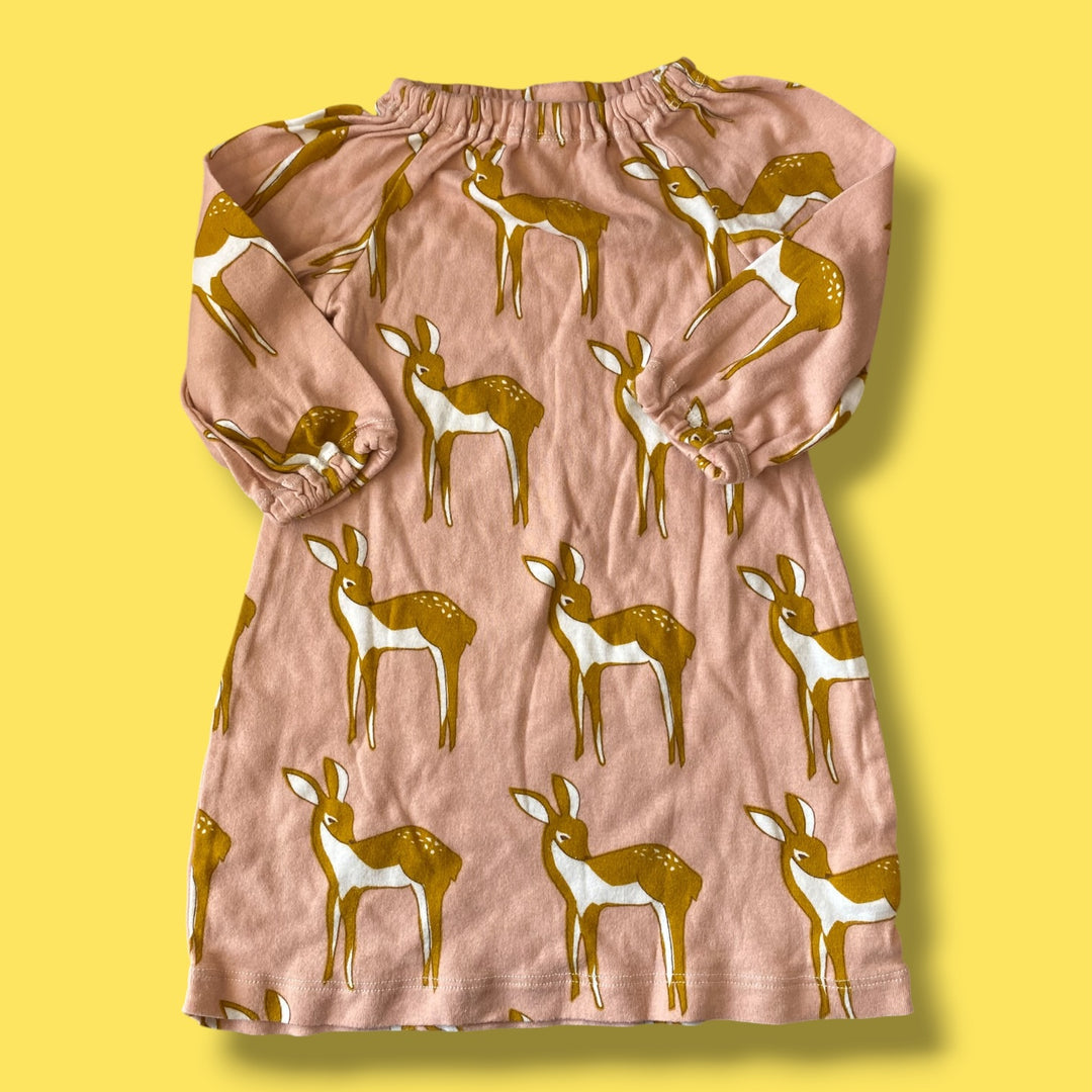 Pink Milkbarn Dress, 12-18m