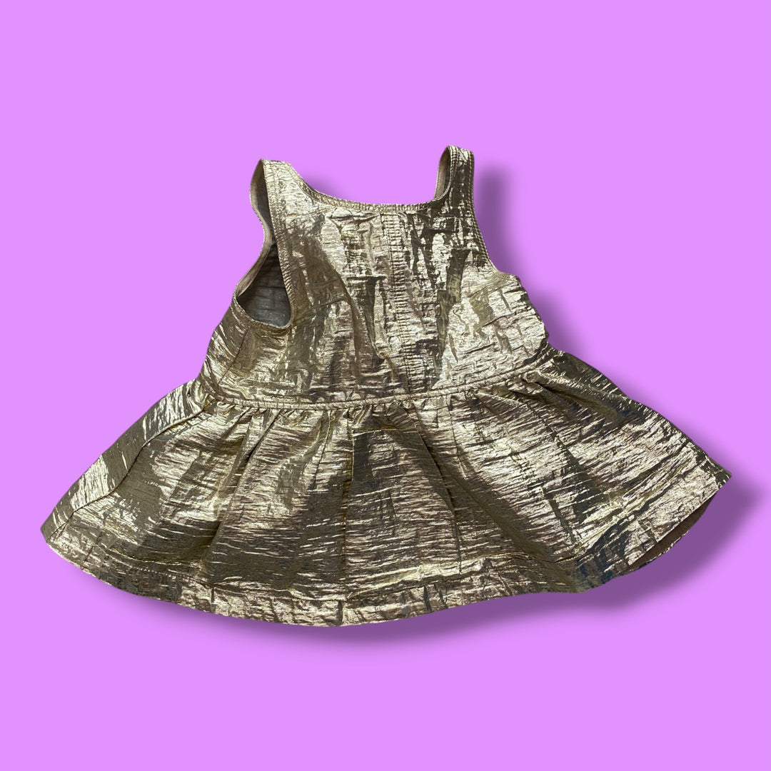 5/6y h&amp;m tank top, gold