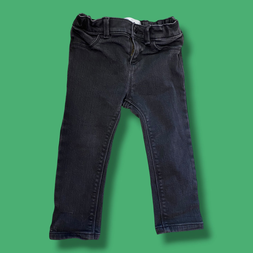 black gymboree denim, 2y