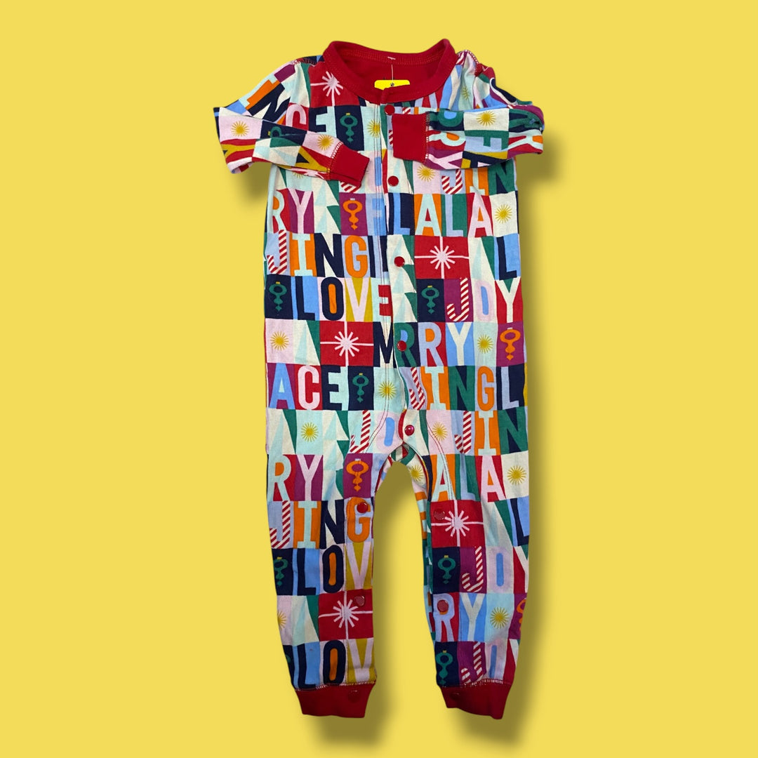 red indigo falala pjs, 18-24m
