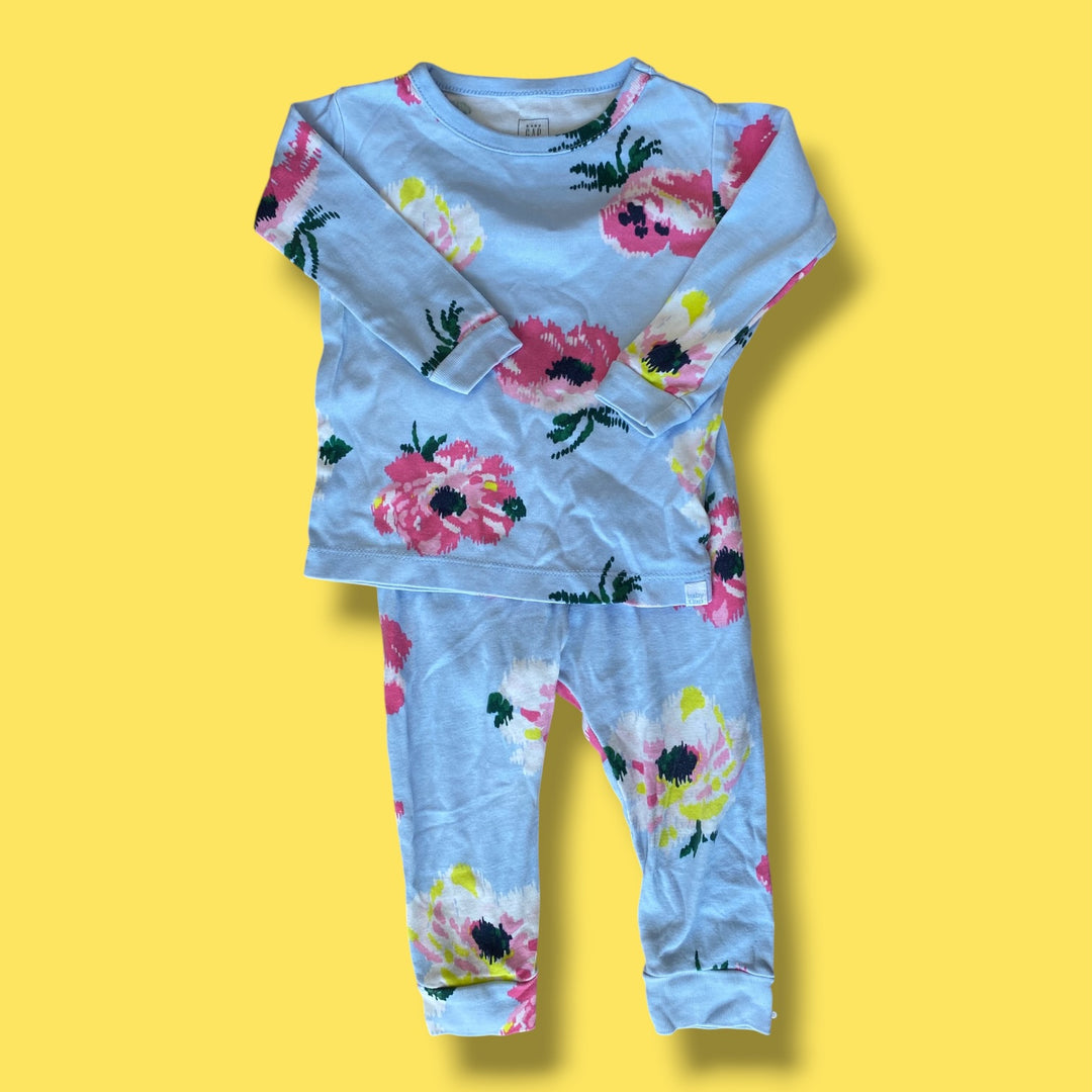 Blue Gap 2 piece PJS, 12-18m