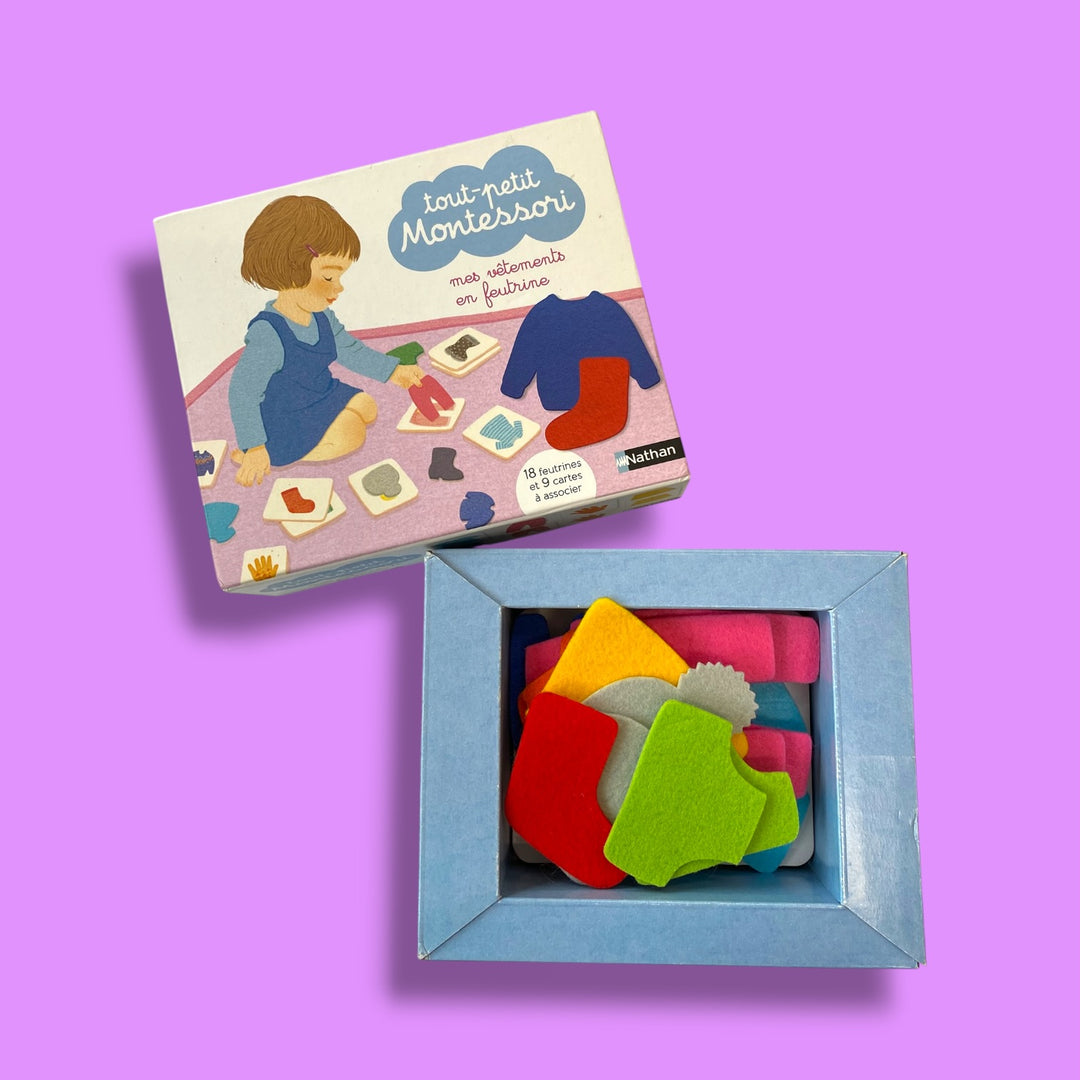felt montissori game