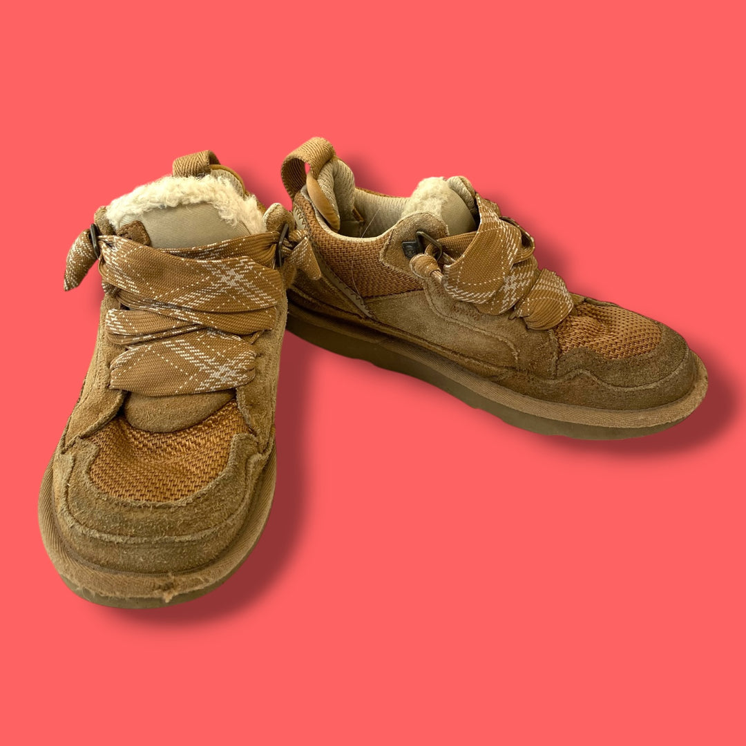 brown ugg lined sneaker, 2.0