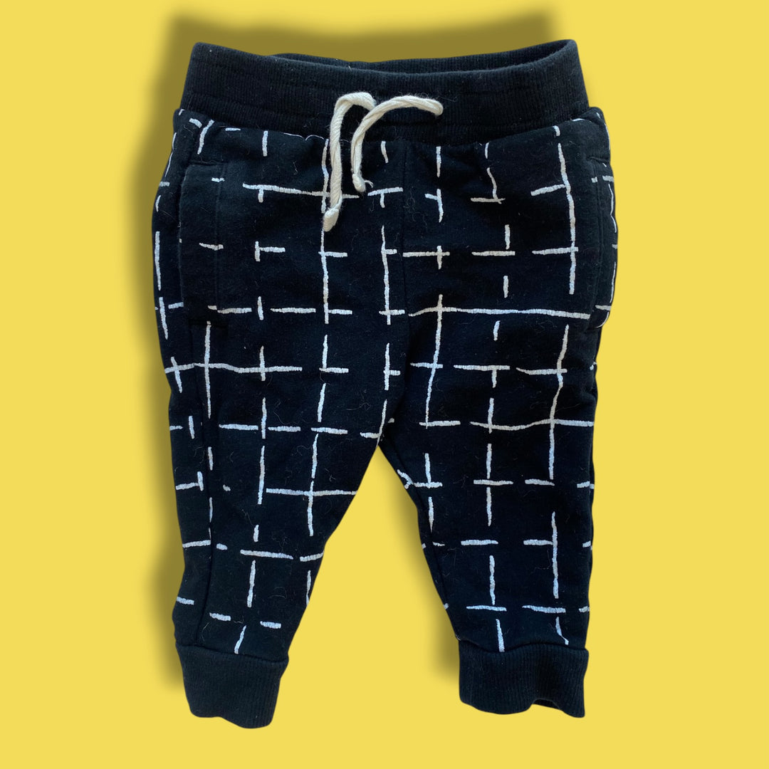 black/white Miles The Label jogger, 3m
