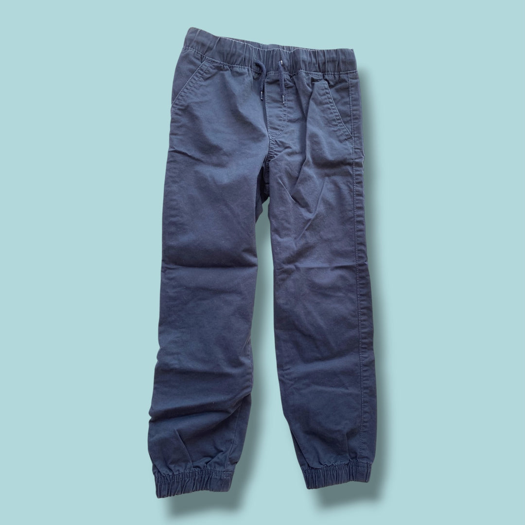 navy gap drawstring pant, 6Y