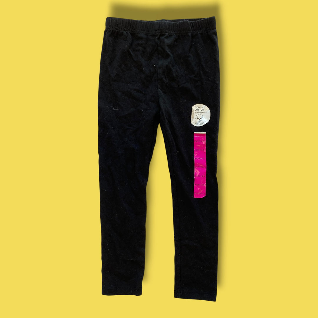 Black George nwt leggings, 4-5Y