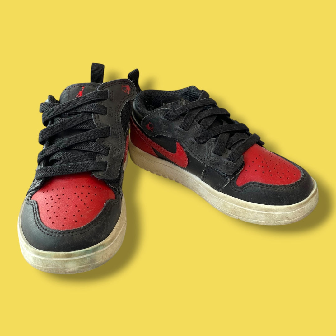 red black nike jordans , 11.0