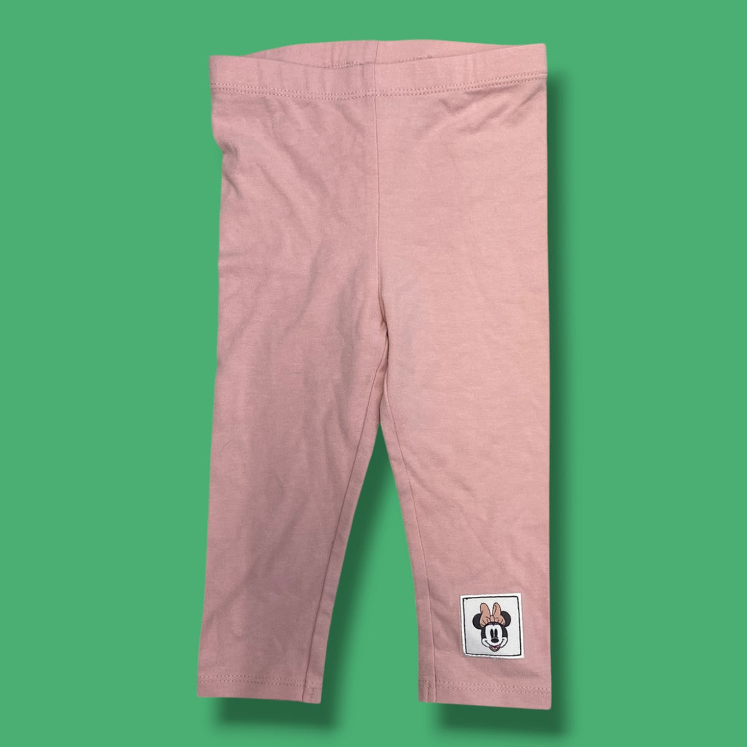 Pink Disney baby Legging, 12m
