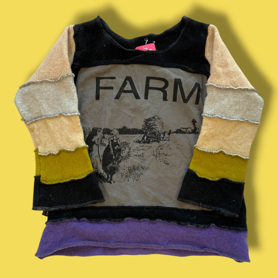 multi  Farm wool sweater, 3-4