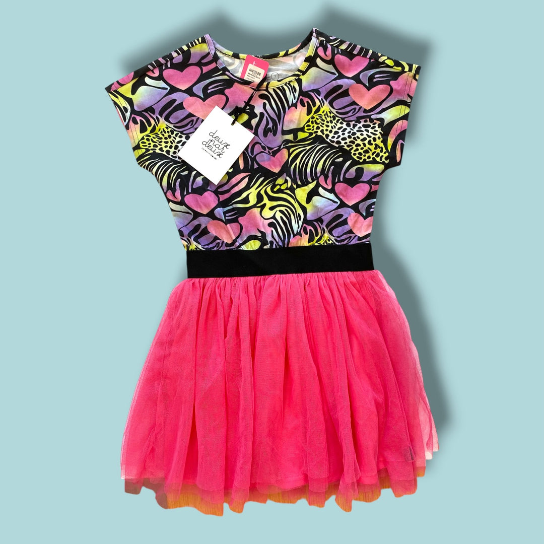 pink Deux par Deux NWT tulle skirt dress, 7Y
