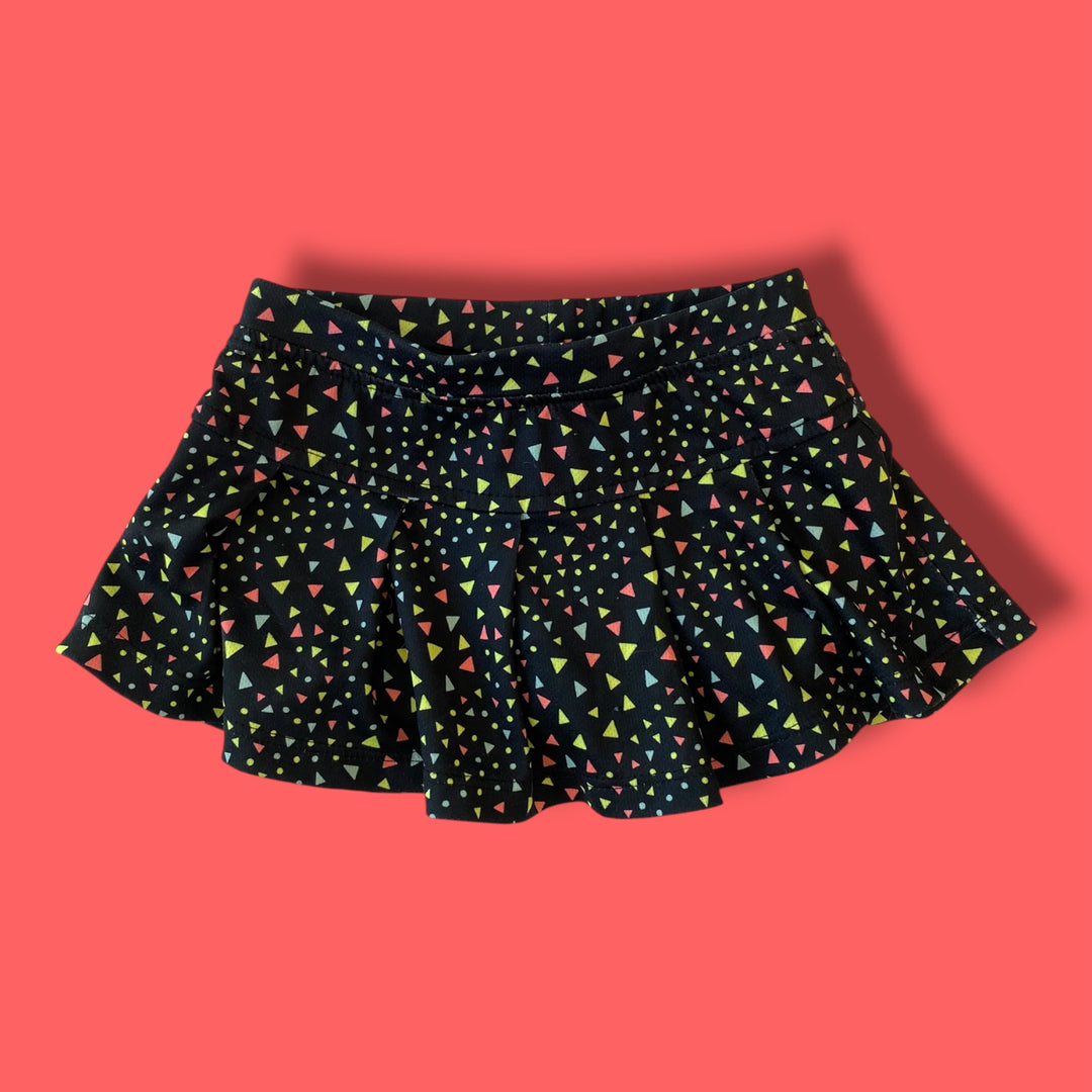 multi Okie Dokie neon skort, 18m