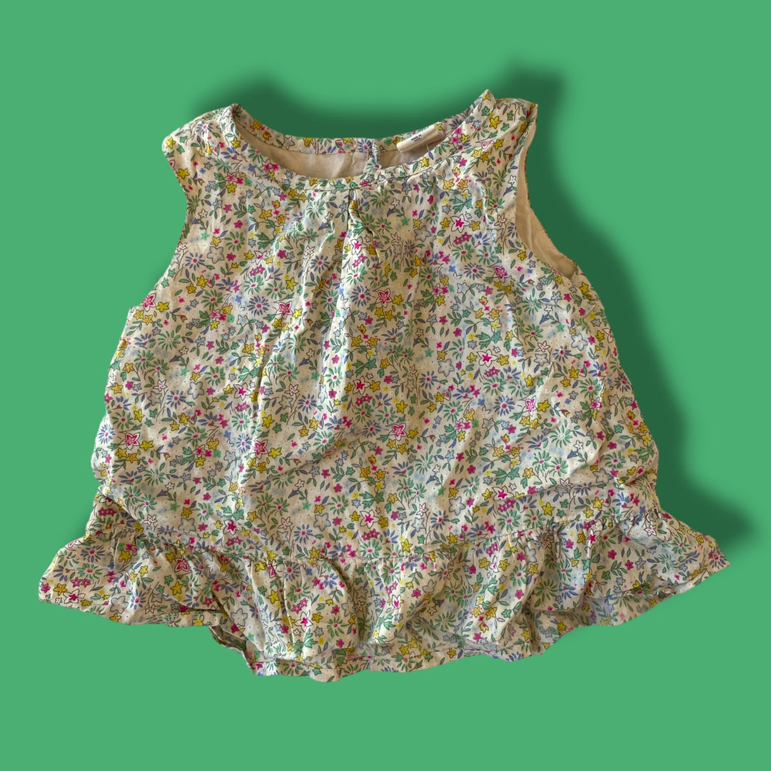 multi gap floral tank, 2Y