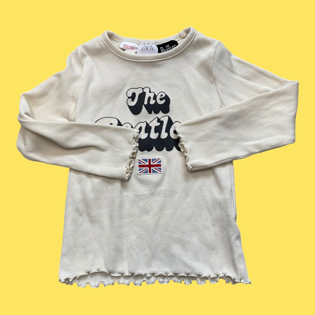 Tan Zara Long Sleeve, 2-3Y