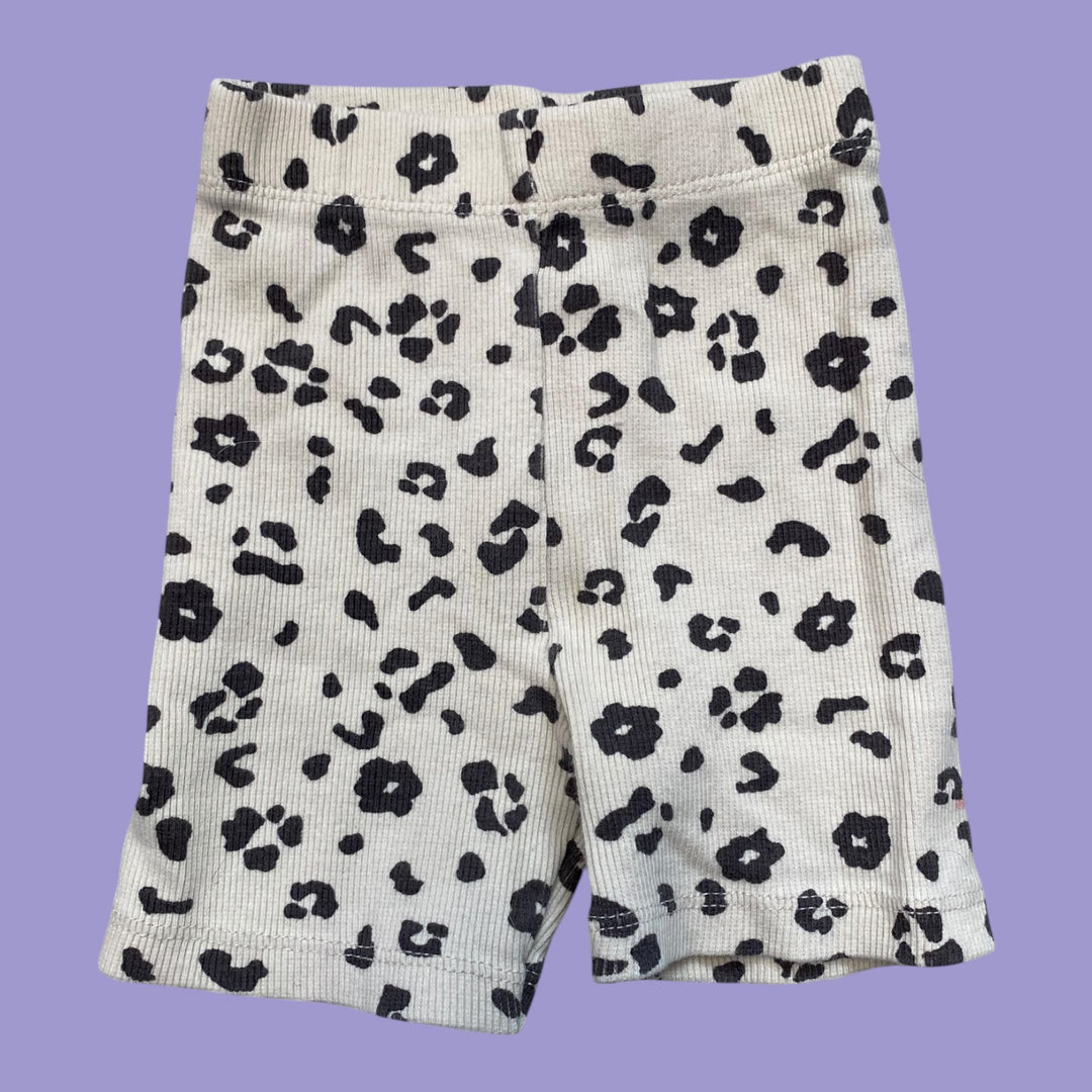 Tan Zara Biker Shorts, 18m