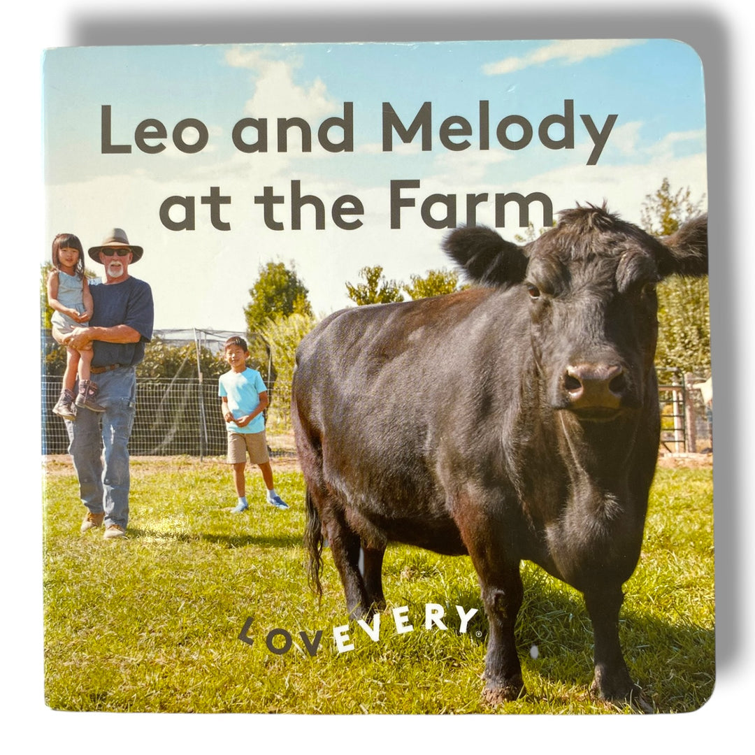 lovevery leo and melody at the farm