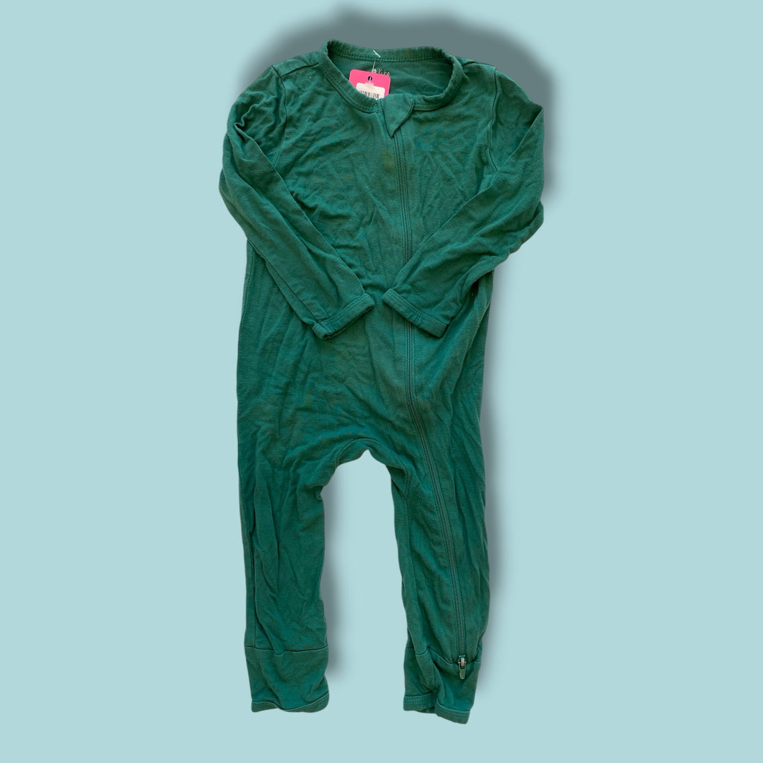 green Kyte zip sleeper, 12-18m