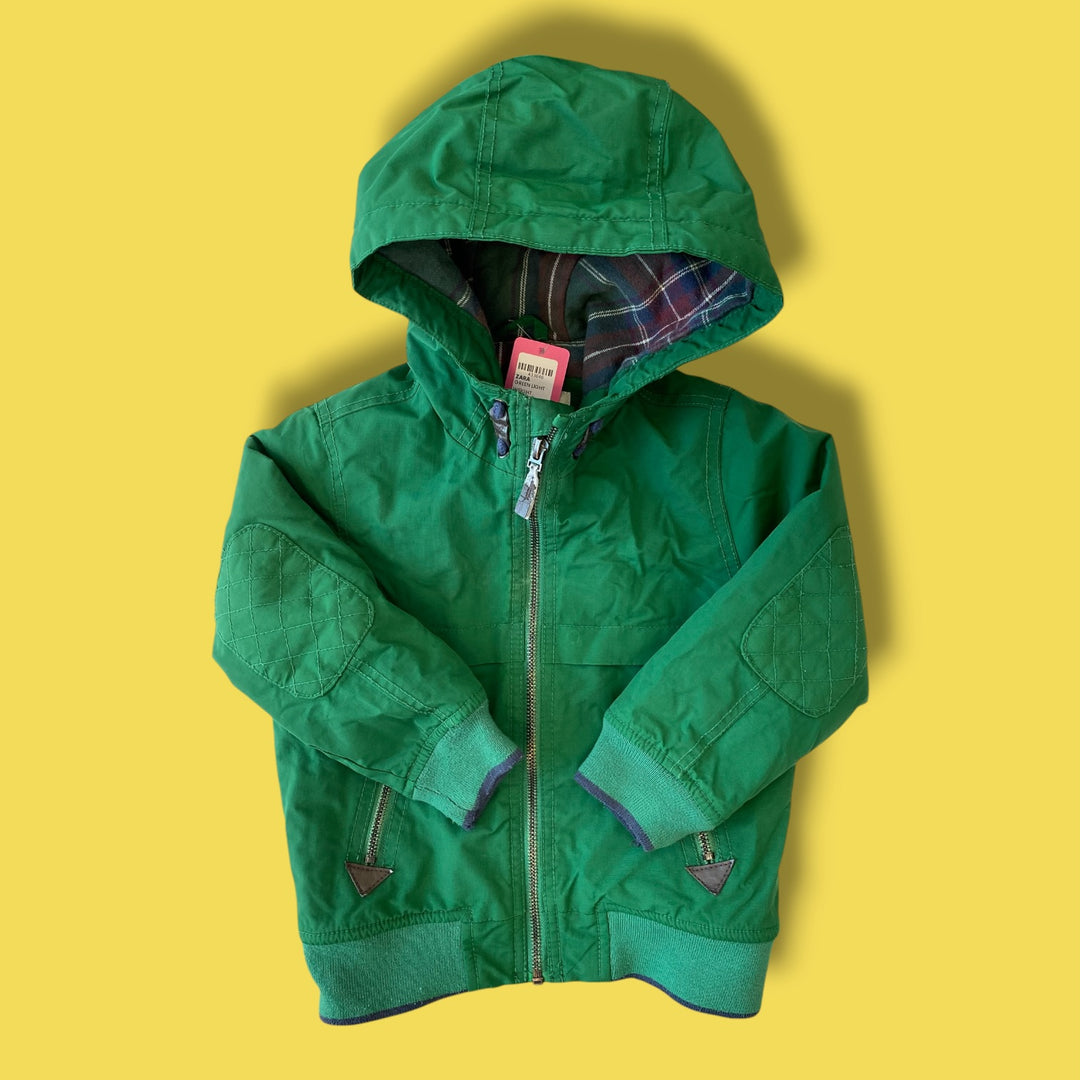 green Zara light weight jacket, 3/4Y