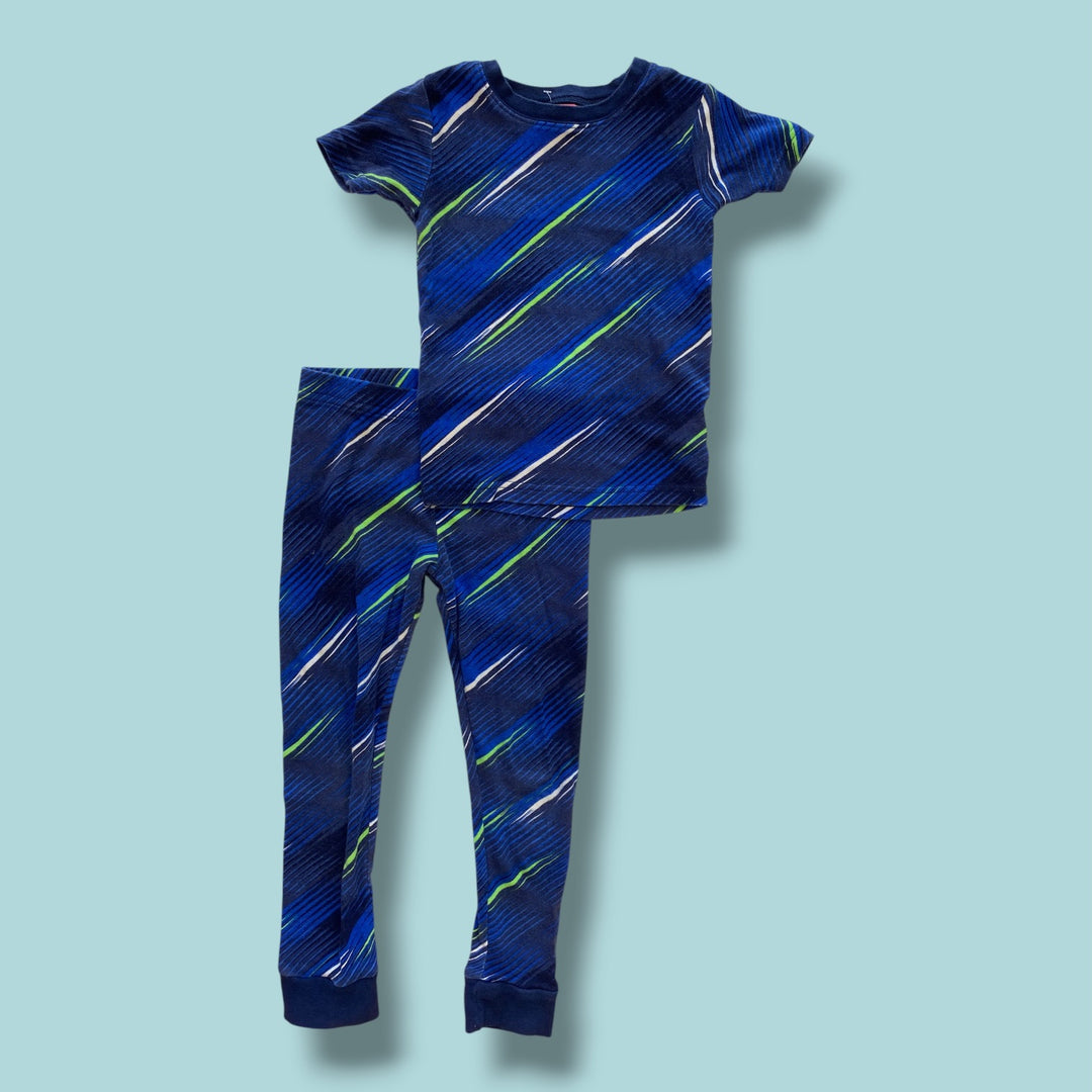 blue Carters pj set, 5Y