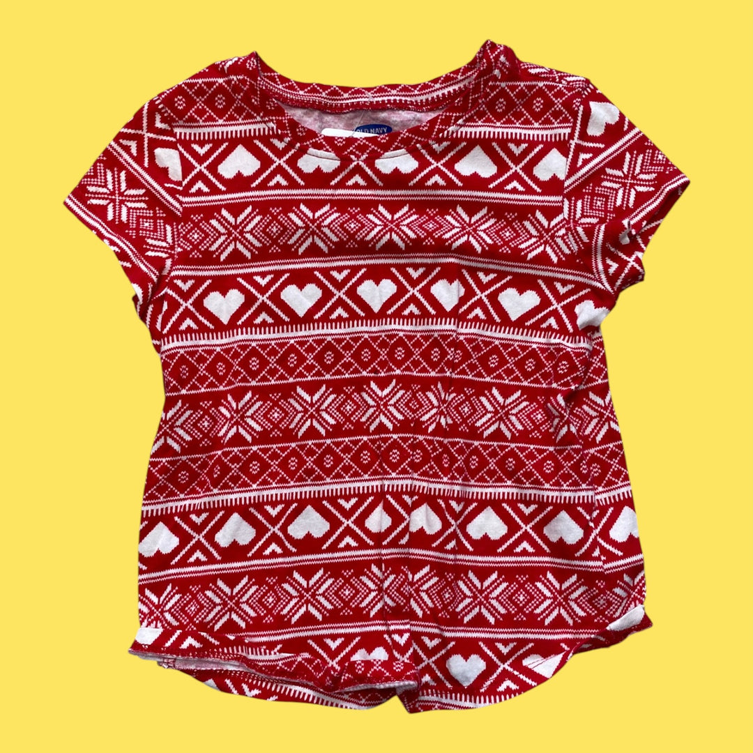 Red Old Navy Tshirt, 3Y
