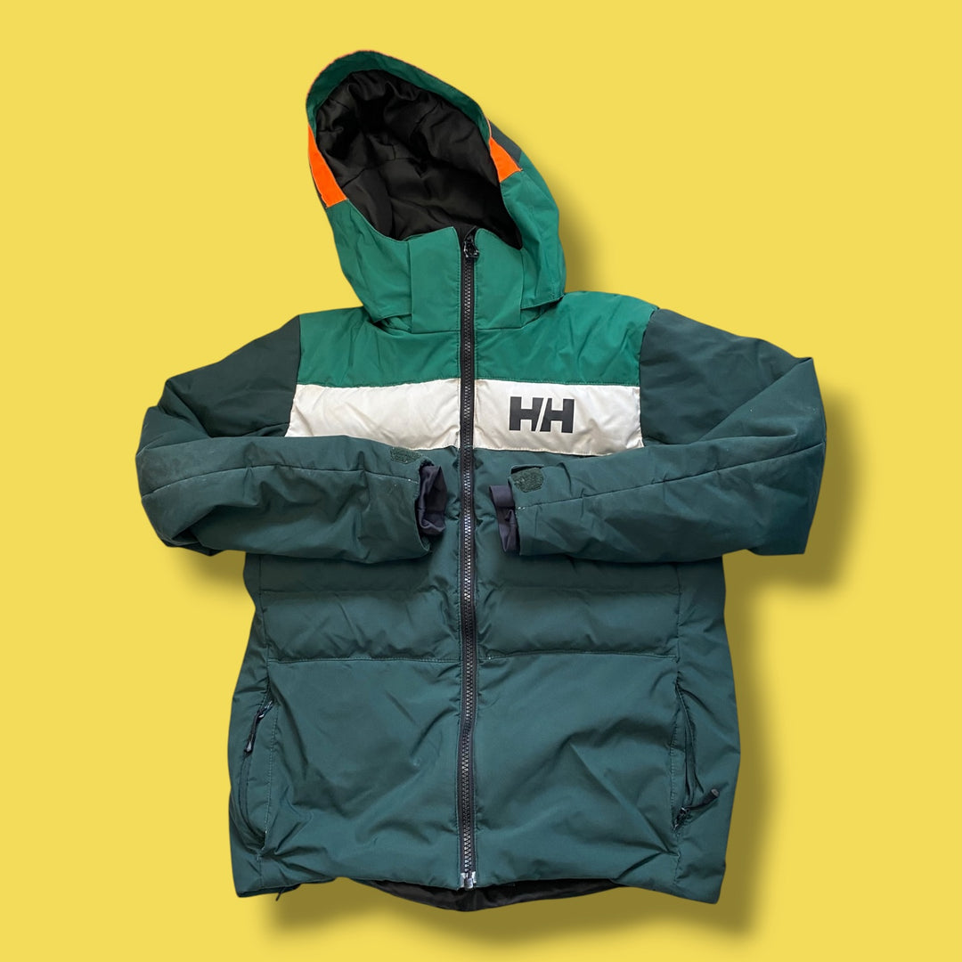 green helly hansen winter jacket, 10y