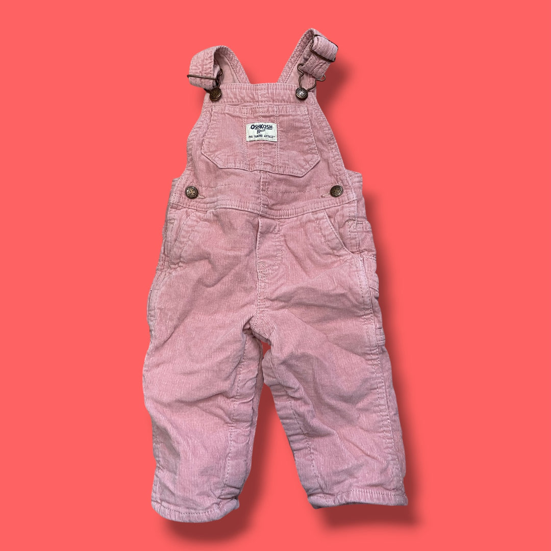 pink oshkosh overall, 9m