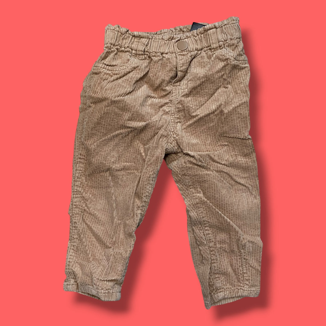tan h&amp;m cords, 18-24m