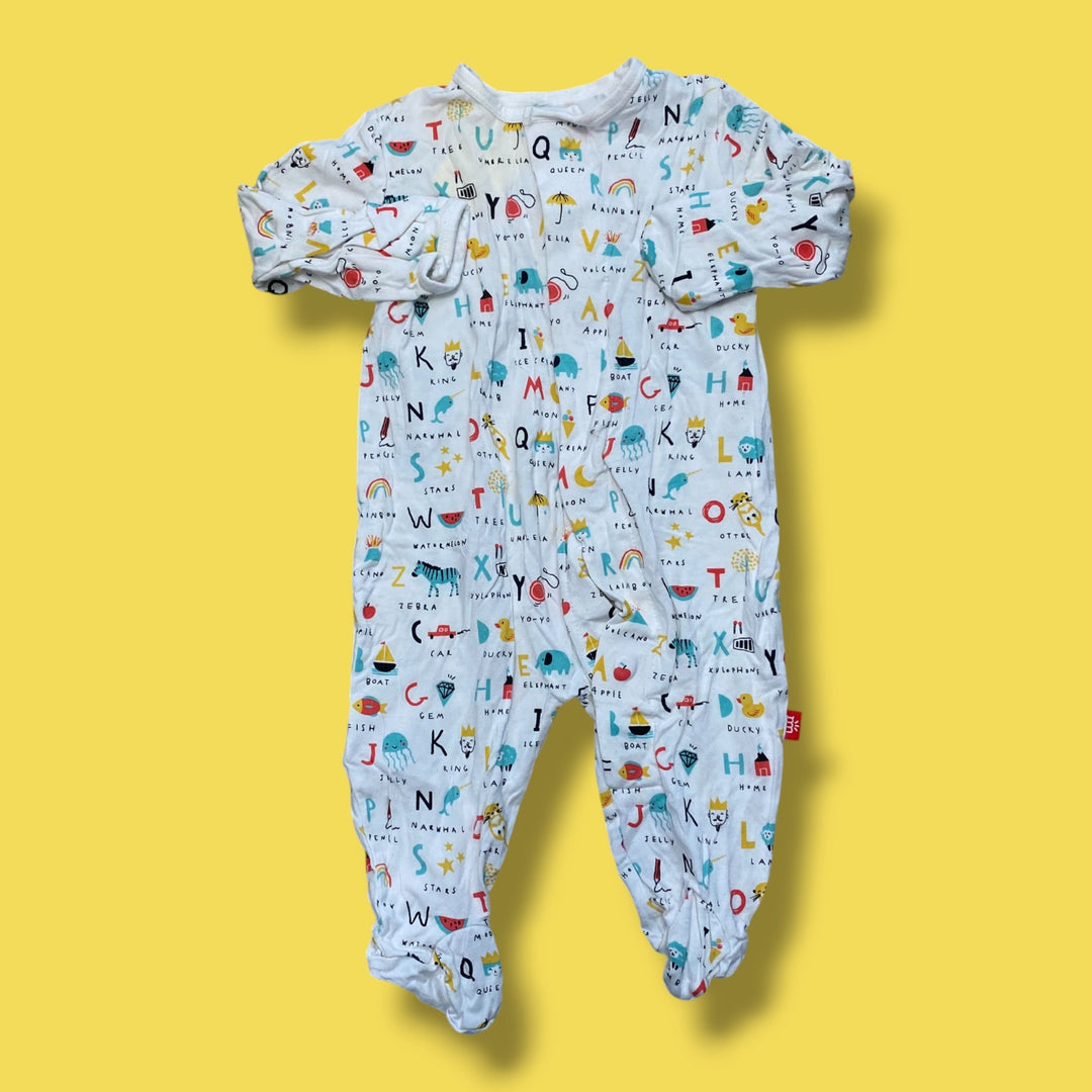 white magnetic me sleeper, 0-3m