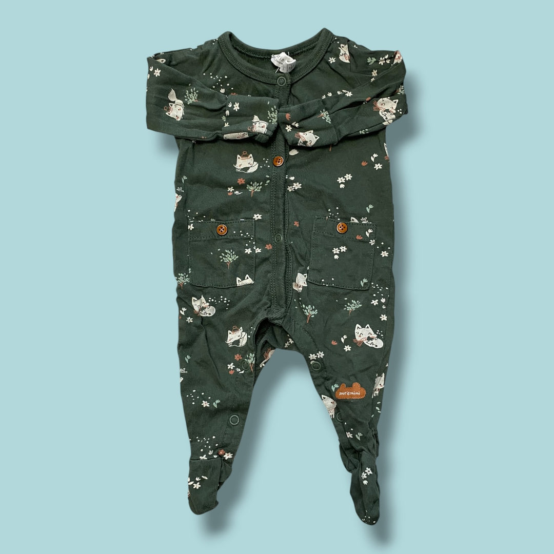 green souris mini sleeper, 0-3m
