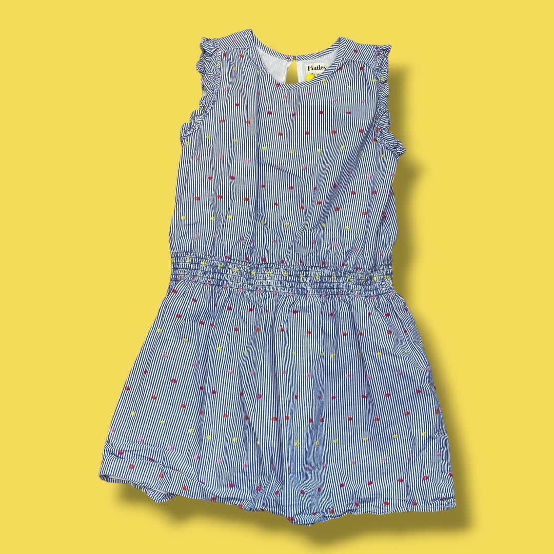 blue hatley dress, 8y