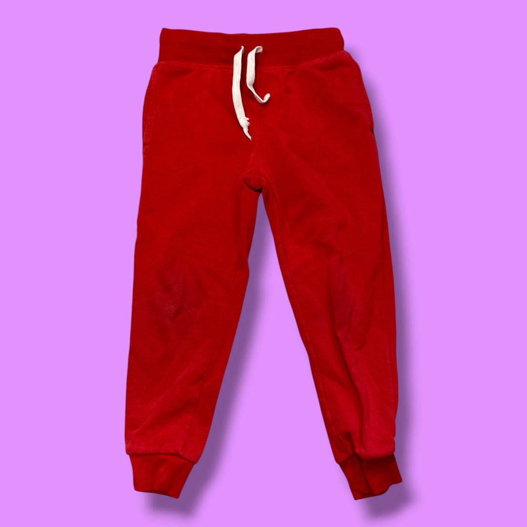 red childrens place sweatpant, 5/6y