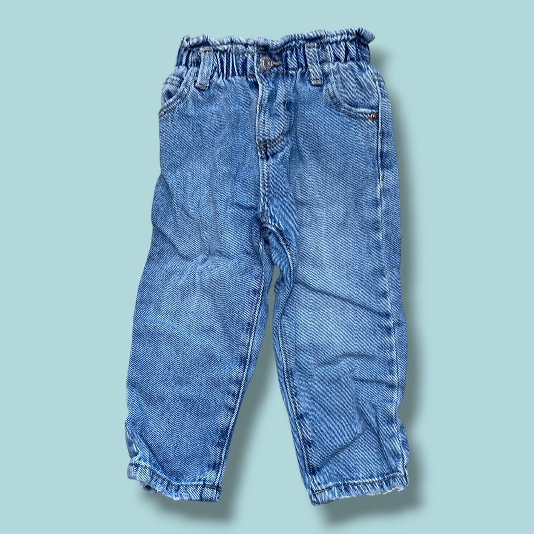 blue zara denim, 2y