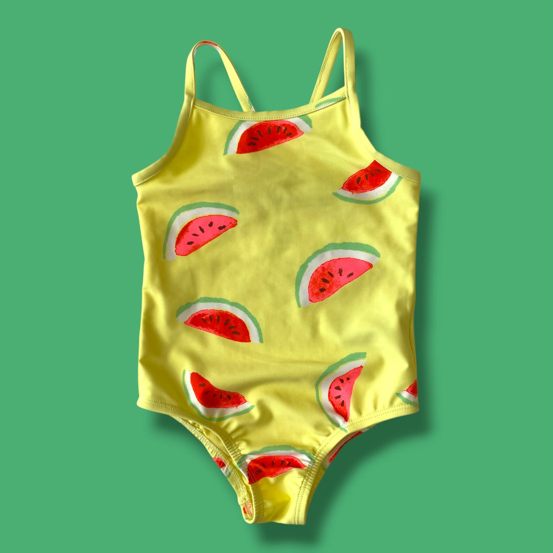 Yellow Gap Swim Suit, 3Y