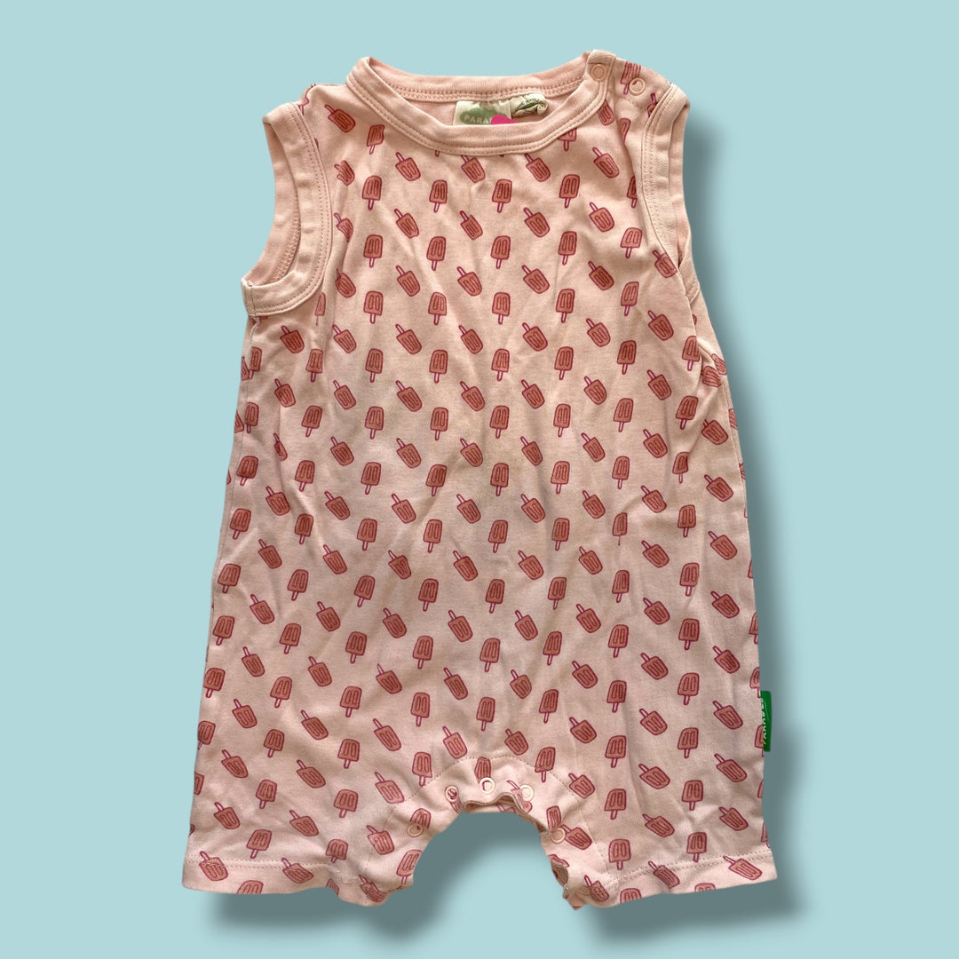 Pink Parade Organic Romper, 2Y