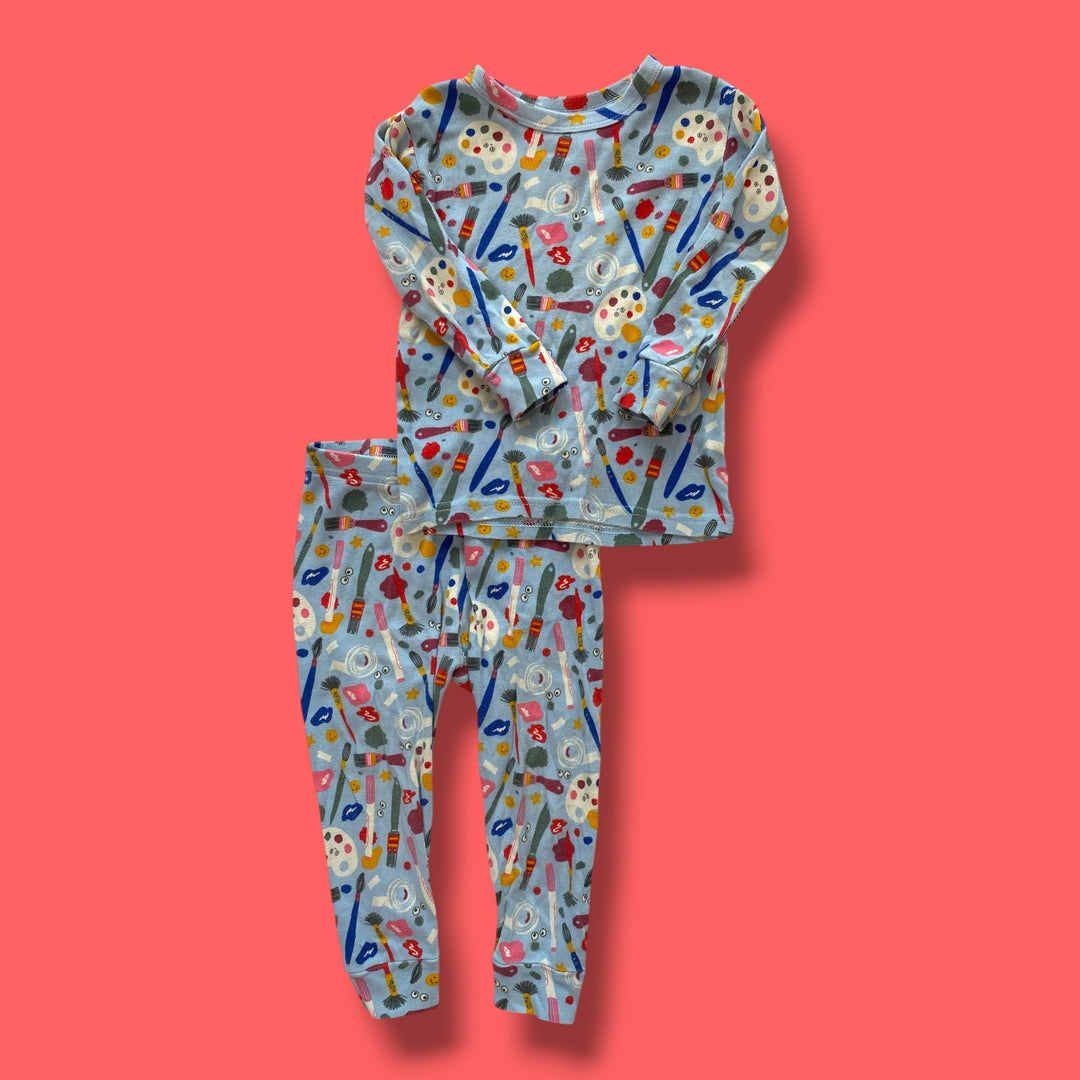 Blue Gap 2 piece PJS, 18-24m